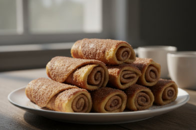 Make Easy Cinnamon French Toast Roll Ups Today
