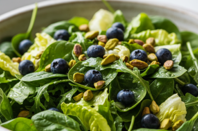 Blueberry Pistachio Spring Salad – Fresh, Vibrant & Perfect for Warm Days