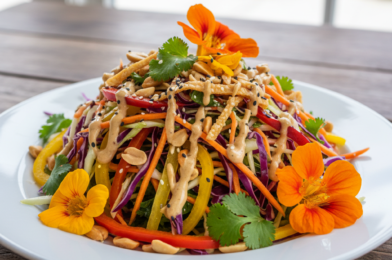 Sesame Chicken Cabbage Crunch Salad – Fresh, Flavorful & Irresistibly Crunchy