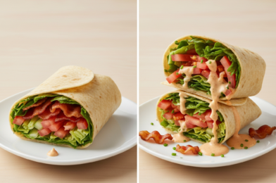 Gourmet BLT Wraps with Secret Sauce – Crispy, Creamy & Absolutely Irresistible