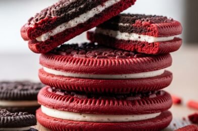 Delicious Red Velvet Oreo Cookies Recipe You Must Try – Soft, Chewy & Creamy Cookies
