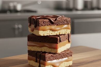 Indulge in Millionaire Brownies: A Decadent Delight!
