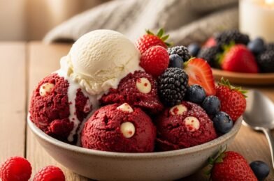 Red Velvet Edible Cookie Dough – Safe, Sweet & Totally Irresistible