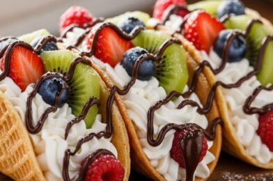 Easy Dessert Tacos – Fun, Sweet & Irresistibly Delicious Treat