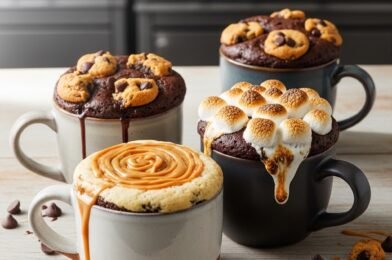 Easy Microwave Mug Brownie – Rich, Fudgy Dessert in Minutes 🍫