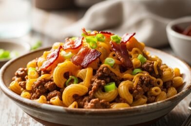 Loaded Bacon Cheeseburger Pasta You’ll Crave Again and Again