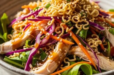 Fresh Asian Ramen Noodles Chicken Salad – A Crisp, Flavor-Packed Meal You’ll Love